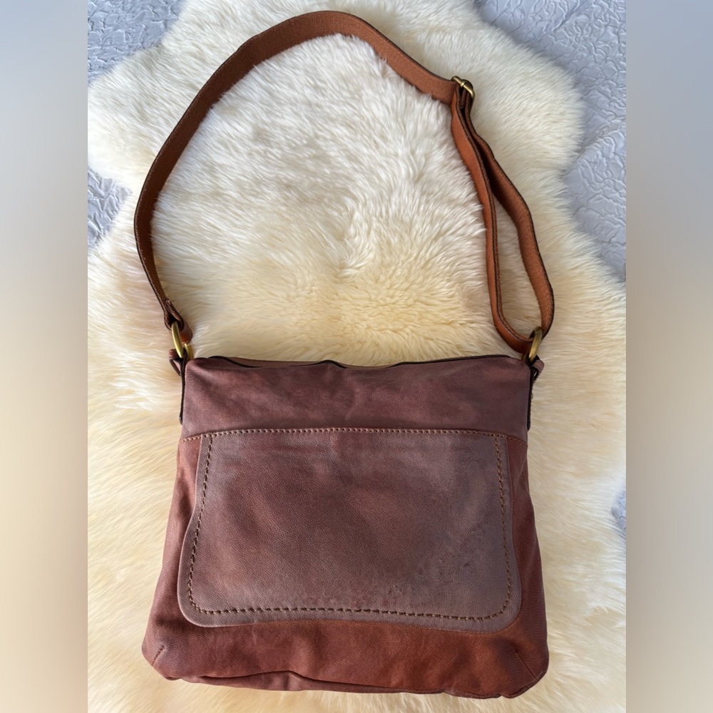 FOSSIL LONG LIVE VINTAGE 1954 Leather Crossbody Bag - Picture 2 of 16